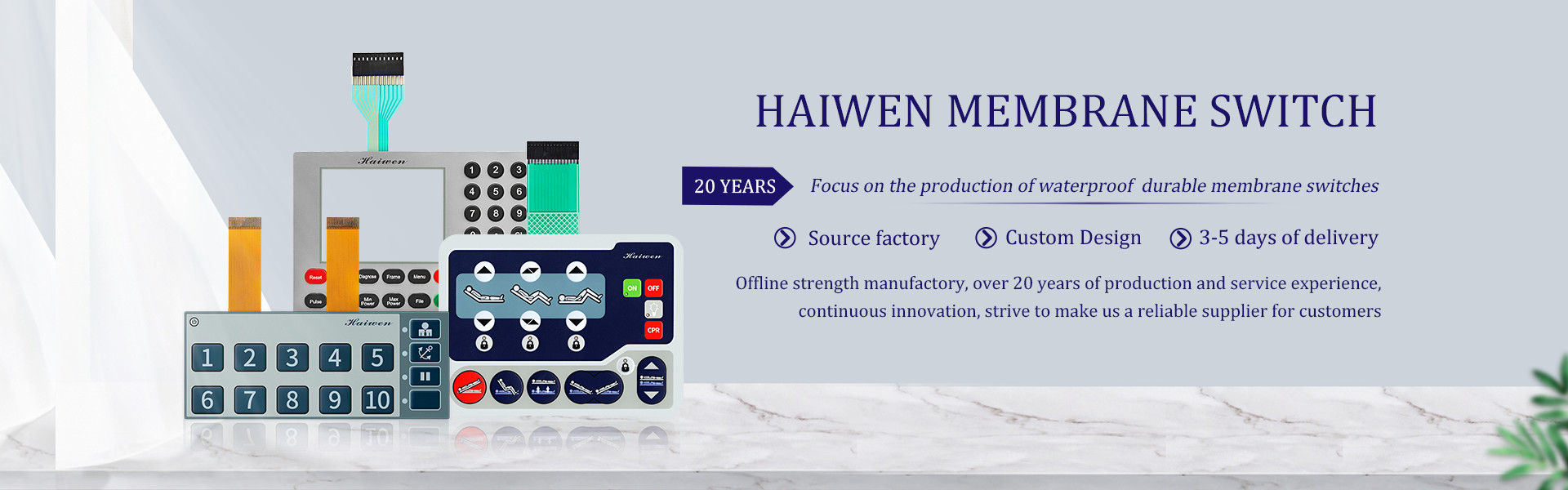 chất lượng Công tắc màng mạch PET nhà máy sản xuất