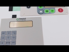Công tắc màng ROHS FPC Bàn phím màng tùy chỉnh với nút phẳng