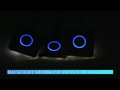 Công tắc màng nổi Bật tắt Công tắc màng Công tắc màng đèn nền cường lực